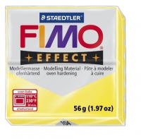 Fimo effect transparant geel nr. 104. 1 st.