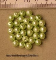 IJsparel groen 6 mm. 70 st.