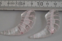 Acryl kralen roze type 3. 20 st.