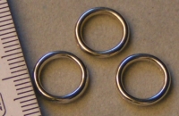 Zilveren ring type 3. 50 st.