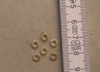 Ring 5mm goud 200 st.