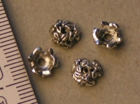 Metalen kralenkapje type 11. 50 st.