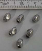 Glaskraal zilver type 10. 30 st.