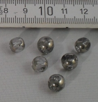 Glaskraal zilver type 7. 20 st.
