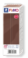 Fimoklei 454 gram Soft nr. 75 chocoladebruin.