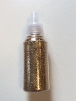 Flesje Glitters Goud. 15 gram.