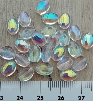 Transparant AB Ovaal 8x6mm (25st)
