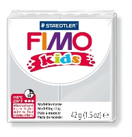 Fimo klei Kids lichtgrijs. nr. 80.